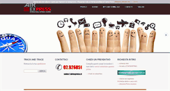 Desktop Screenshot of airexpress.it